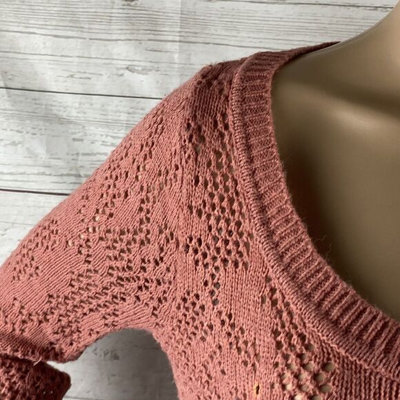 Stradivarius Sweater Small Mauve Pink - Picture 3 of 12